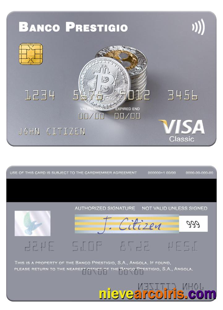 Angola Banco Prestigio, S.A. visa card
